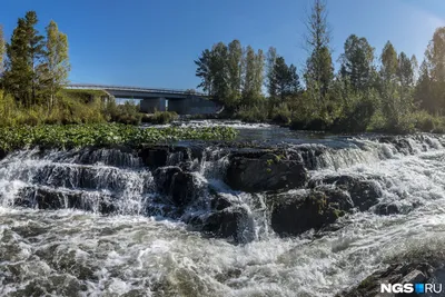 Фотографии водопадов в стиле арт