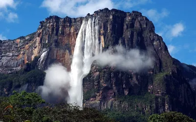 Эффектные фоны с самым высоким водопадом - бесплатное скачивание в хорошем качестве