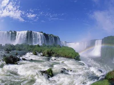 Удивительные фотографии самого высокого водопада - выбирайте размер и формат для загрузки