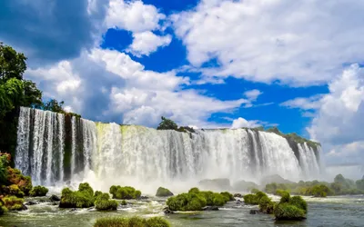 Великолепное фото самого высокого водопада на планете