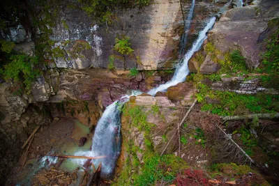 Арт-фотография самого большого водопада