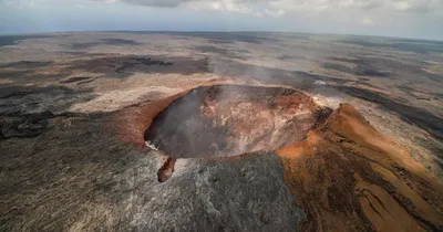 Самый большой вулкан в мире фотографии