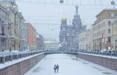 Магия холода: Зимние виды Санкт-Петербурга на фото