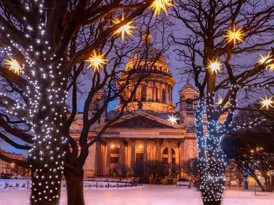 Северные краски: Зимние фотографии Петербурга в разных форматах