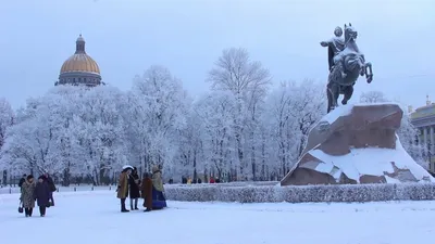 Зимнее вдохновение: Снежные пейзажи Северной столицы