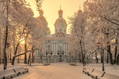 Зимний мозаичный портрет: Фотографии Санкт-Петербурга