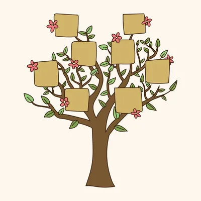 Анимационные gif-изображения деревьев