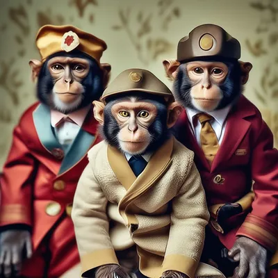 HD изображения семьи обезьян: бесплатно и доступно для скачивания.