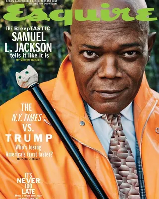 Потрясающие фото Сэмюэла Л. Джексона в черно-белом стиле