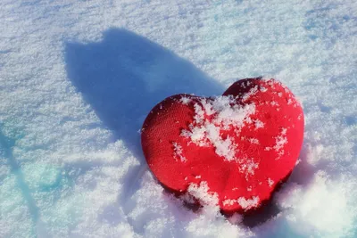 Виды снежных чудес: Фото Сердца в разных размерах