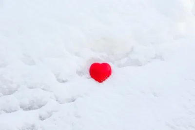 Зимние вдохновляющие картинки: Сердце во льду