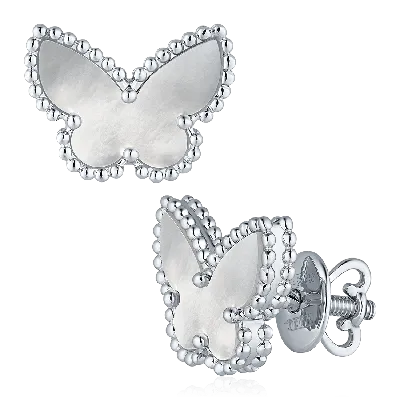Бриллиантовые Серьги бабочки - изысканное фото в формате JPG
