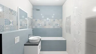 Вдохновение в серых тонах: фото с серым кафелем в ванной