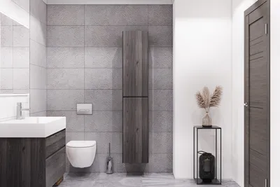 Фото с серым кафелем в ванной: идеи для обновления интерьера вашего дома