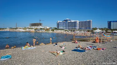 Фото пляжа Омега в Севастополе