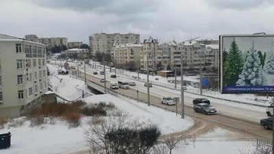 Зимние моменты в Севастополе: загружайте картины в любом формате