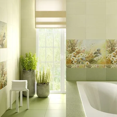 Уникальные дизайны с Шахтинской плиткой для ванной
