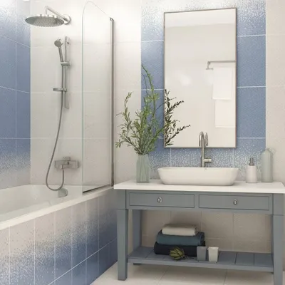 Фото-идеи с использованием Шахтинской плитки для ванной