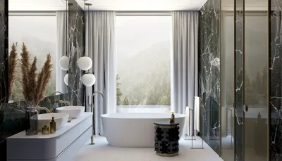 Идеи для создания роскошной ванной комнаты