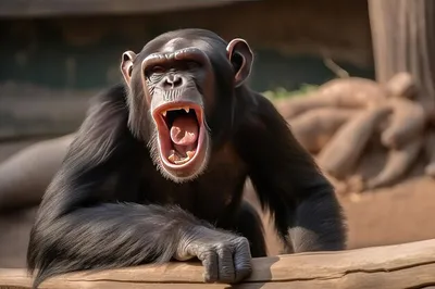 Веселые Обезьяны: HD Изображения Шимпанзе