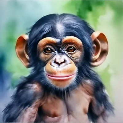 Шаловливые шимпанзе: веселье в джунглях от первого лица
