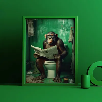 Камера ловит моменты смеха: шимпанзе в роли комедиантов