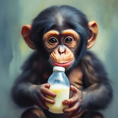 Изумительные Фото Шимпанзе: Скачать JPG, PNG, WebP