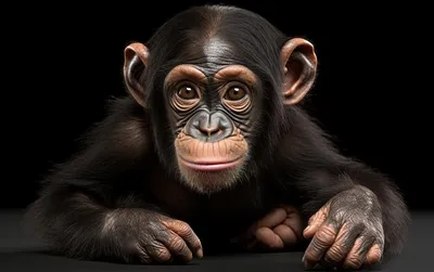 Mac и шимпанзе: стильные фотографии для вашего Apple компьютера