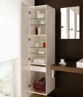 2) Новые фото шкафчики для ванной комнаты в HD качестве