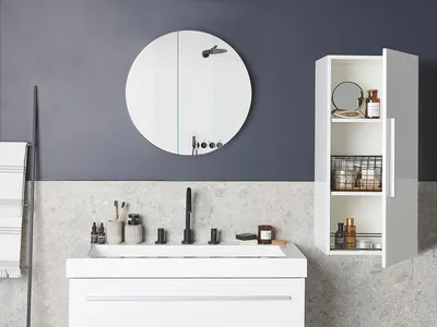 30) Фото шкафчики для ванной комнаты: создайте стильный интерьер