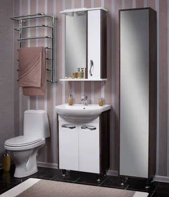 Шкафчики для ванной комнаты: фотографии и варианты дизайна