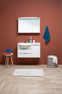 Ванная комната с оригинальными шкафчиками: фото и вдохновение