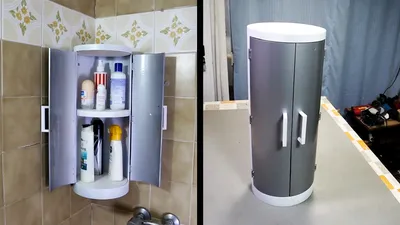 4K фотки шкафчиков для ванной комнаты