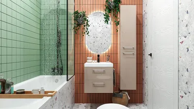 Шкафы для ванной: современные тенденции дизайна (фото)