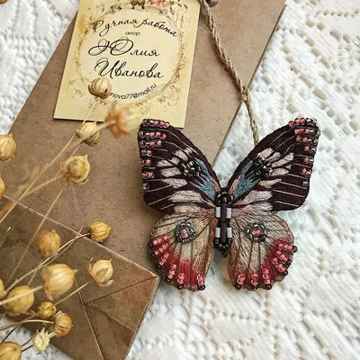 Шоколадница бабочка - Магическая фотография для декорации