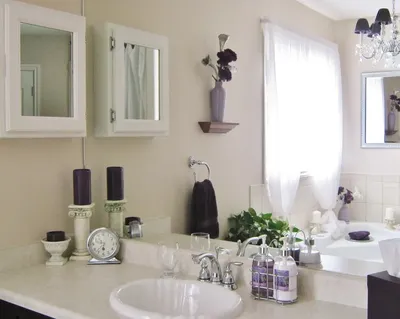 Шторки для ванной комнаты: стиль и практичность
