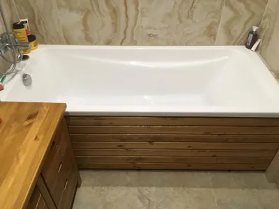 Фото шторки для ванной комнаты - 4K изображение