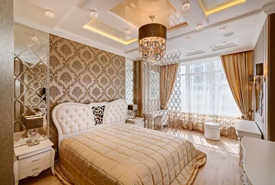 Легкость и воздушность: фотографии с органзовыми шторами в спальне