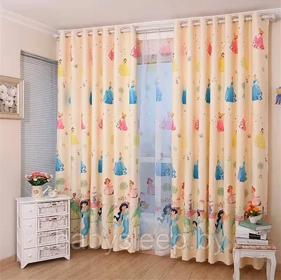 HD фото штор в детскую комнату: высокое качество