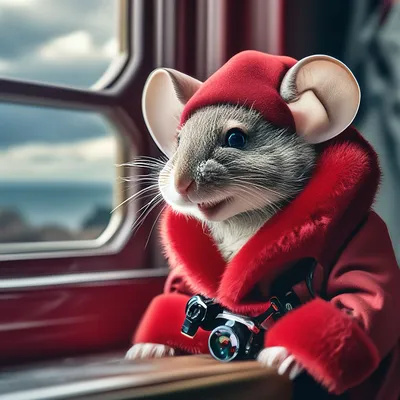 Шуба из крысы: скачать фотографию в JPG