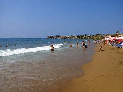 Фото пляжа в Сиде Турции: скачать в Full HD качестве