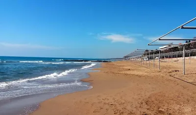 Фото пляжа в Сиде Турции: новые фотографии для скачивания