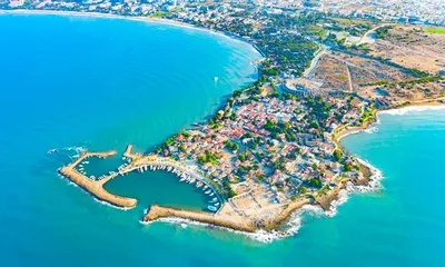 Скачать фото пляжа в Сиде Турции в формате JPG