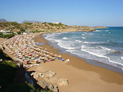 Фото пляжа в Сиде Турции в формате PNG