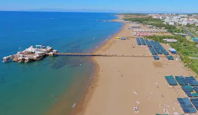 Фото пляжа в Сиде Турции: выберите формат для скачивания