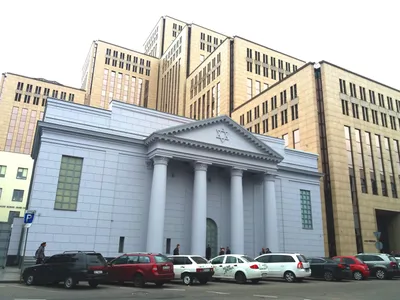 Синагога Днепропетровск: Золотая роза в уникальном ракурсе