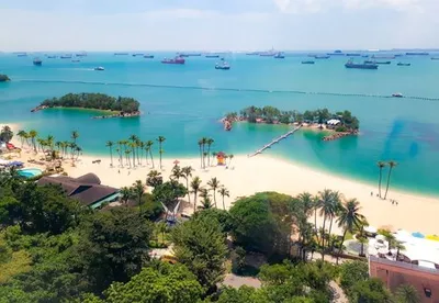 Удивительные пейзажи Сингапурских пляжей на фото