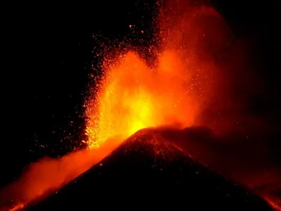 Потрясающие снимки Вулкана Этна на Сицилии