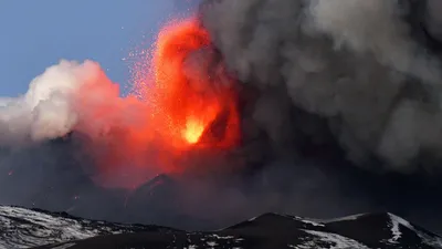 Скачать фото Вулкана Этна в разных форматах
