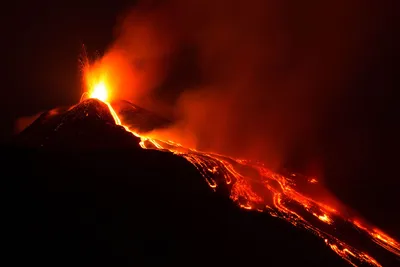 Лучшие моменты на Вулкане Этна: фотографии